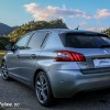 Photo 3/4 arrière Peugeot 308 II Féline Gris Artense 1.6 e-HDi 115 -1-016