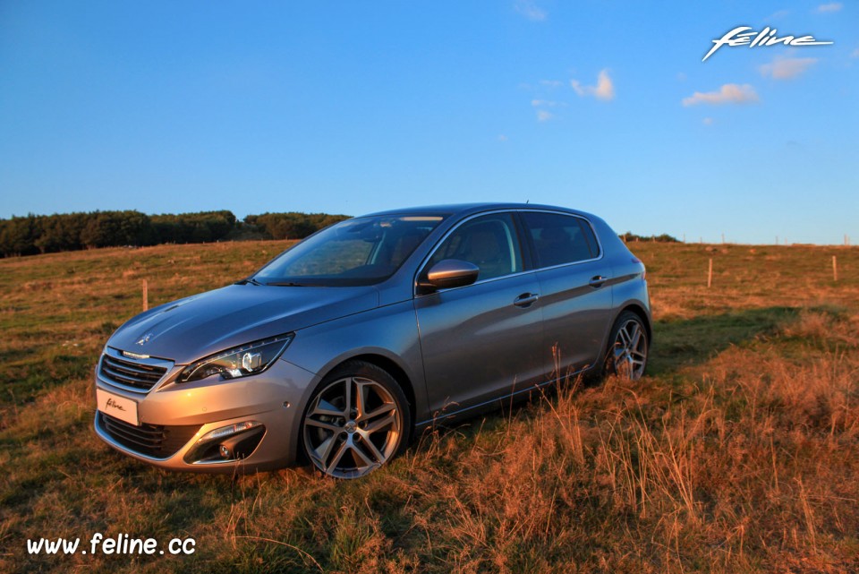 Photo essai Peugeot 308 II Féline Gris Artense 1.6 e-HDi 115 -1-030