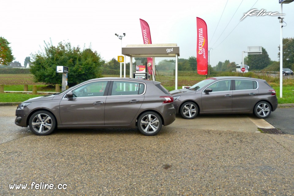 Photo essai Peugeot 308 II Allure 1.6 e-HDi 115 Gris Moka - Opération 3:08 (2013) - 2-007