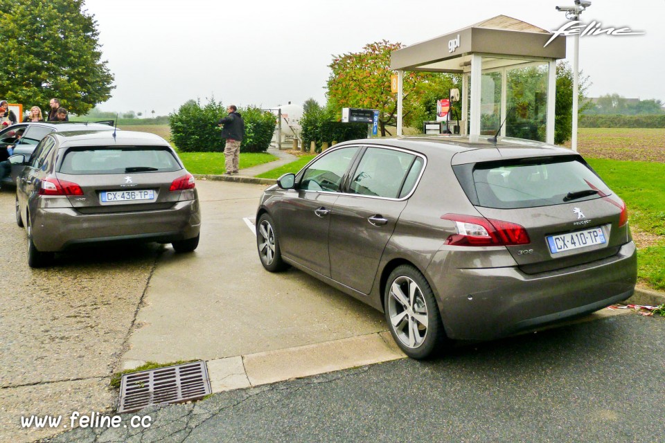 Photo essai Peugeot 308 II Allure 1.6 e-HDi 115 Gris Moka - Opération 3:08 (2013) - 2-008