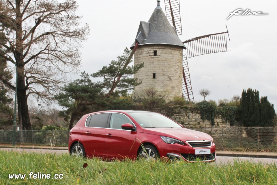 Photo Essai Peugeot 308 II Allure Rouge Rubi - 1.6 THP 125 ch BVM6 - 3-019