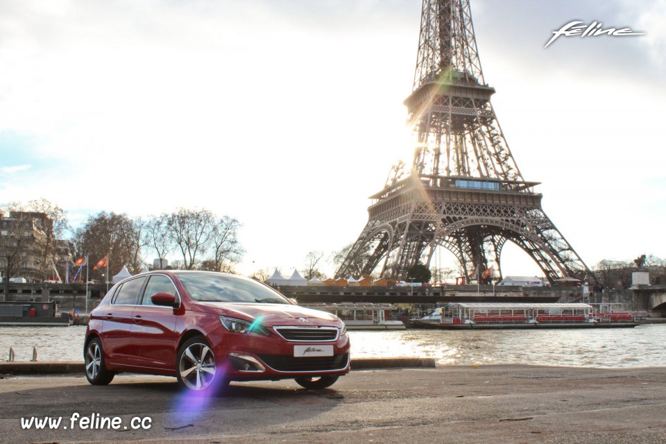 Photo Essai Peugeot 308 II Allure Rouge Rubi - 1.6 THP 125 ch BVM6 - 3-028