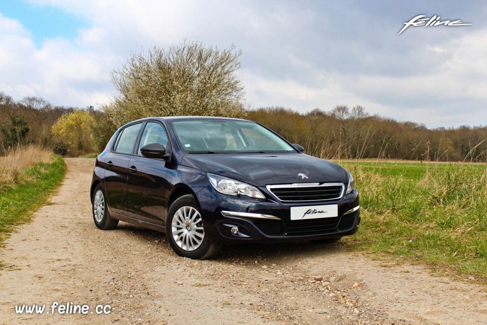 Essai Peugeot 308 II Access Dark Blue - 1.2 PureTech 82 ch BVM5