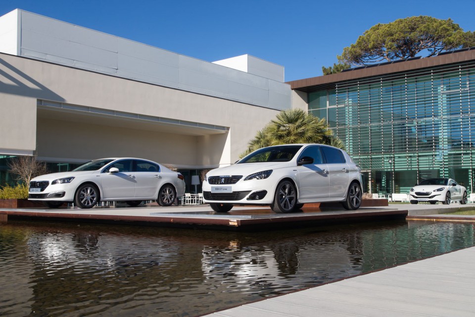 Photo Gamme Peugeot GT Line Blanc Nacré