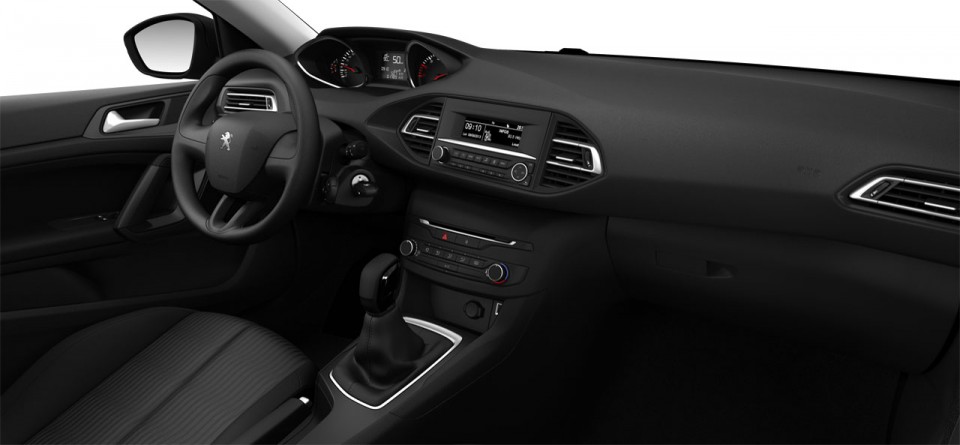 Intérieur Chaîne et trame Metax Noir Mistral Peugeot 308 II Access