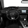 Tableau de bord Intérieur Mi-TEP/Alcantara Noir Mistral Peugeot 308 II Féline