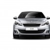 Face avant Peugeot 308 II Gris Aluminium (fond blanc) - 1-004