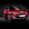 Photo officielle Peugeot 308 II Rouge Rubi (fond noir) - 1-006