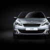 Face avant Peugeot 308 II Gris Aluminium (fond noir) - 1-012