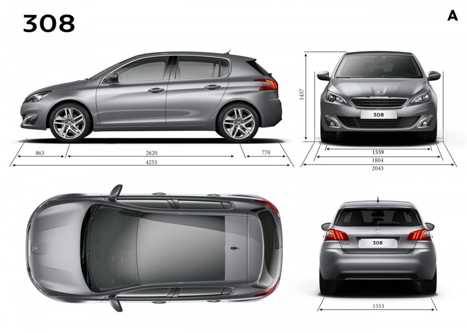 Peugeot 308 allure equipement