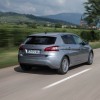 Photo 3/4 arrière Peugeot 308 II Allure Gris Artense