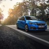 Photo route Peugeot 308 II Bleu Vertigo restylée (2020)