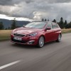 Photo 3/4 avant Peugeot 308 II Féline Rouge Rubi - 1-007