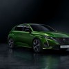 Photo officielle 3/4 avant Peugeot 308 III Vert Olivine (2021)