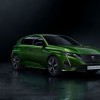 Photo officielle 3/4 avant Peugeot 308 III HYbrid Vert Olivine (