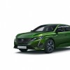 Photo borne de charge Peugeot 308 III HYbrid Vert Olivine (2021)