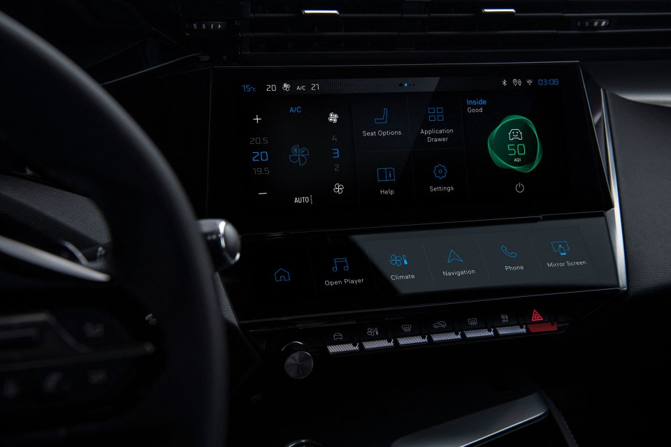 Photo écran tactile Peugeot 308 III HYbrid (2021)