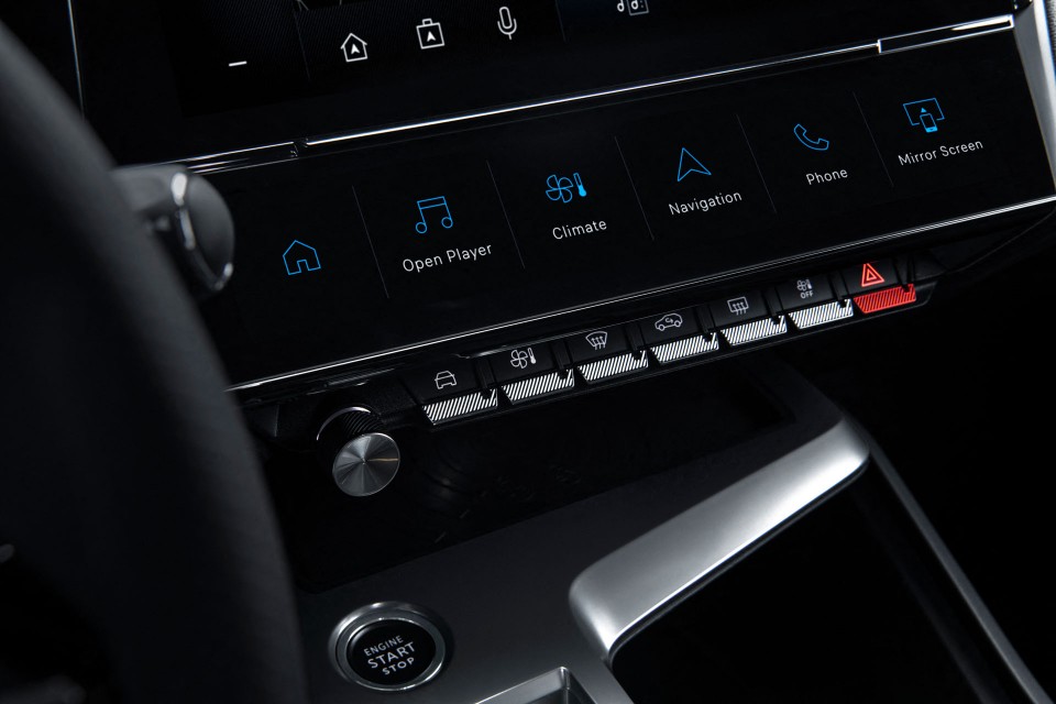 Photo i-toggles virtuels Peugeot 308 III HYbrid (2021)