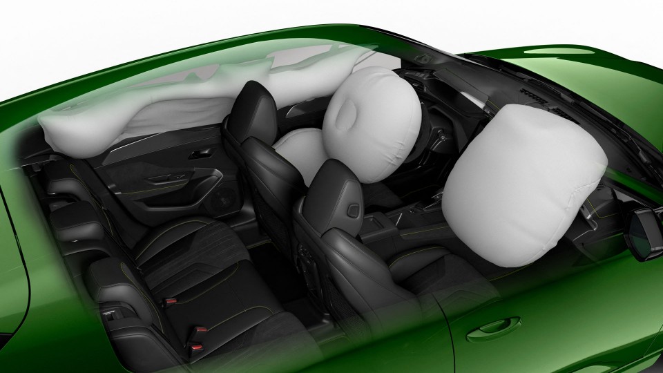 Photo airbags Peugeot 308 III HYbrid (2021)