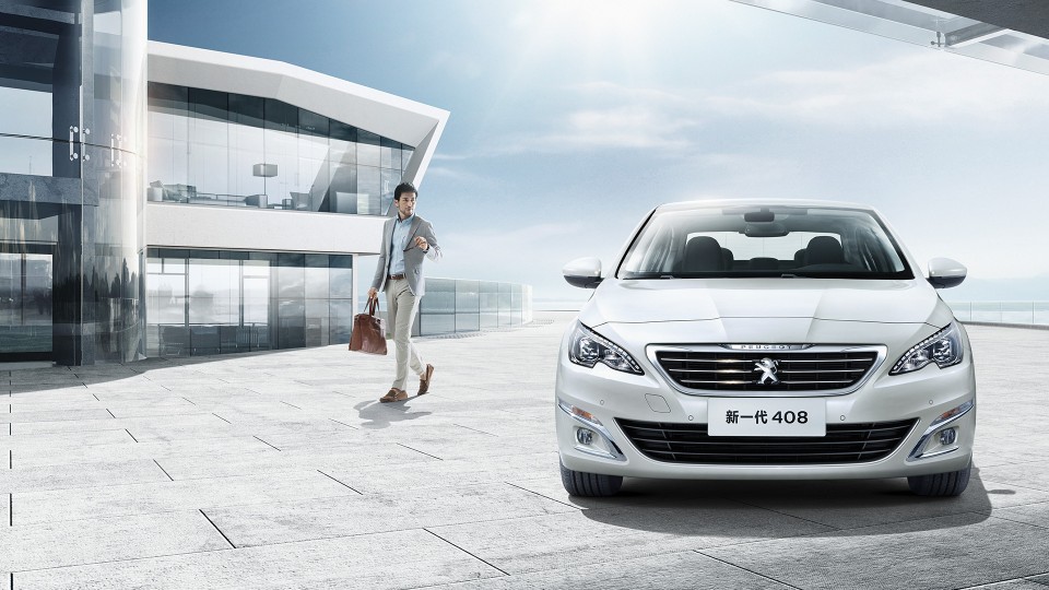 Photo officielle face avant Peugeot 408 II