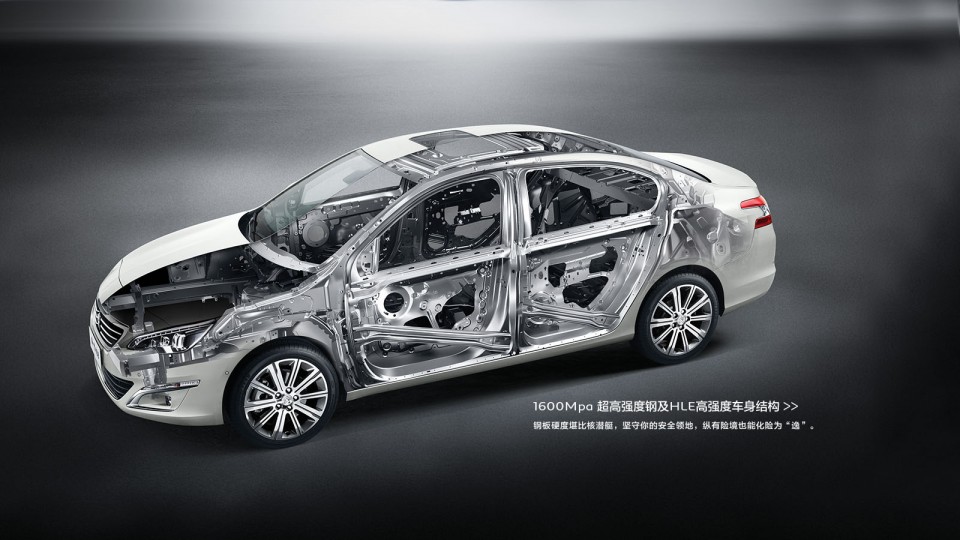 Photo officielle structure Peugeot 408 II