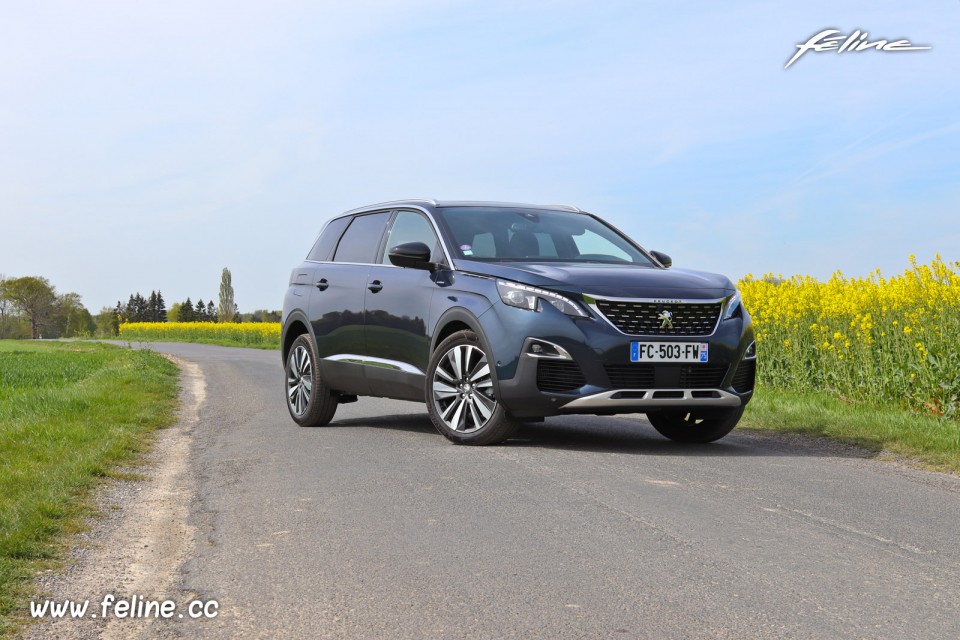 Photo essai routier Peugeot 5008 II GT Line PureTech 180 EAT8 (2