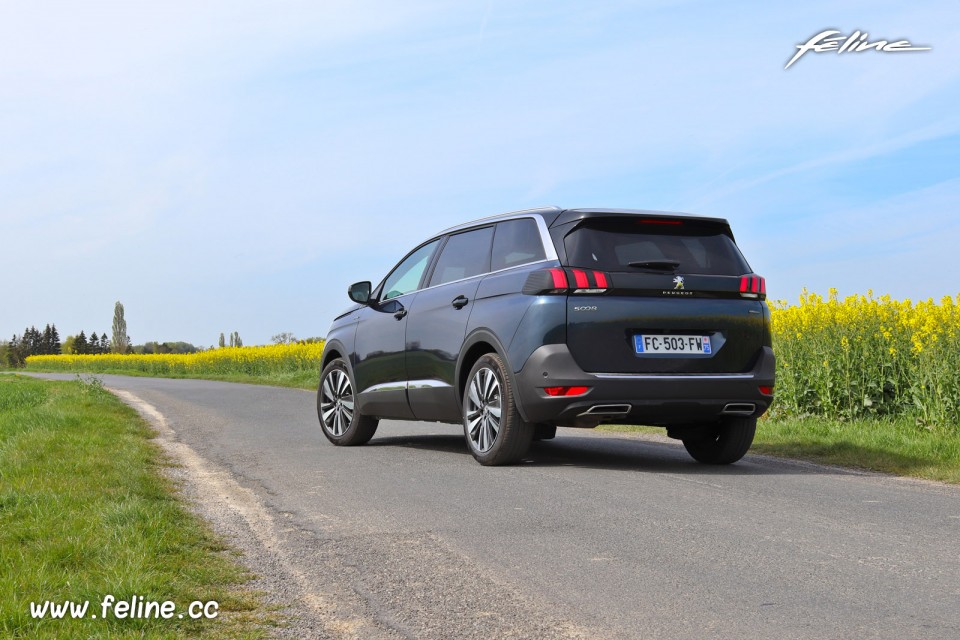 Photo essai route Peugeot 5008 II GT Line PureTech 180 EAT8 (201