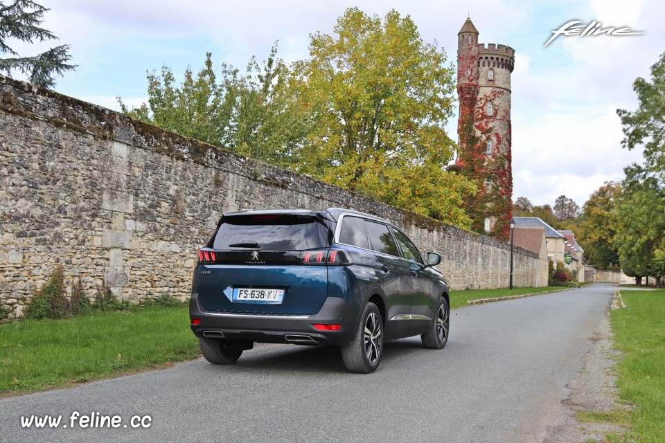 Photo essai route Peugeot 5008 II restylée GT BlueHDi 180 (2020