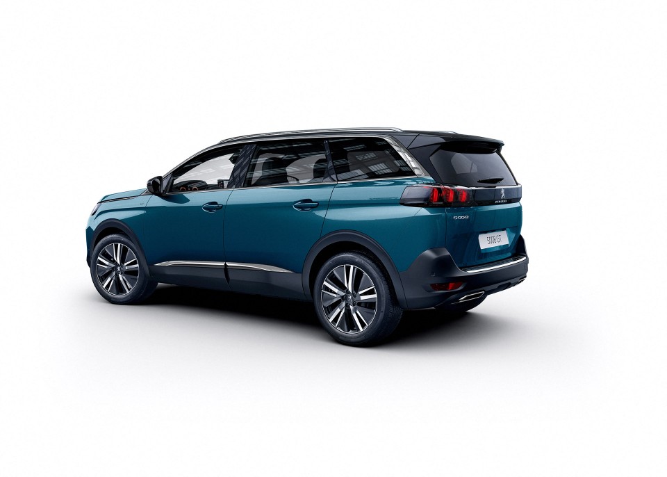 Photo Peugeot 5008 II restylée Bleu Célèbes (2020)