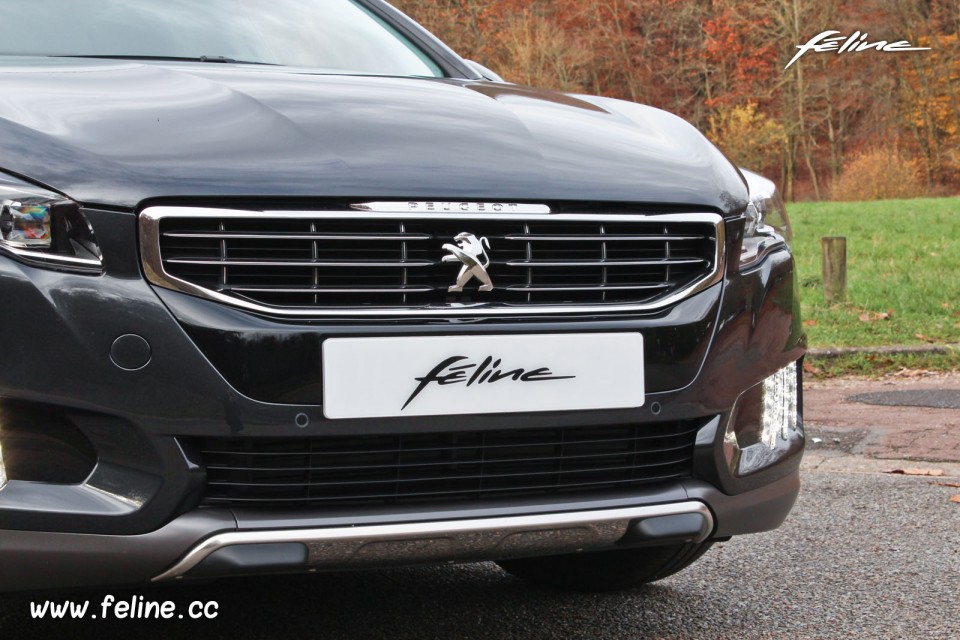 Photo face avant Peugeot 508 RXH I phase 2 Gris Haria 2.0 HDi HY