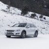 Photo officielle 3/4 avant neige Peugeot 508 RXH I Blanc Nacré - 2-021