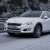 Photo 3/4 avant dynamique Peugeot 508 RXH I Blanc Nacré - 2-027