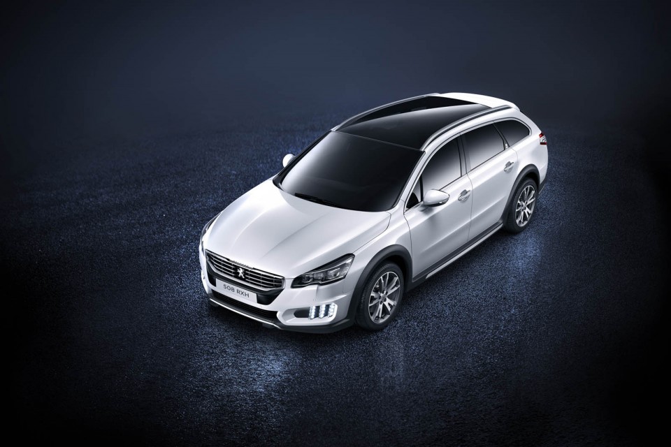 Photo officielle Peugeot 508 RXH restylée (phase 2) - 2014