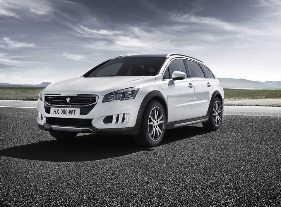 Photo officielle Peugeot 508 RXH restylée (2014)