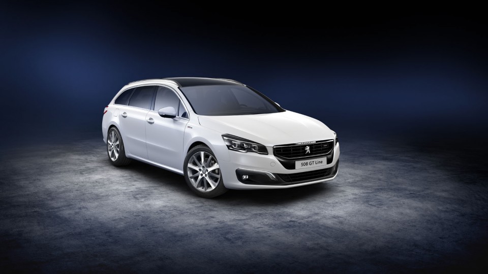 Photo 3/4 avant Peugeot 508 SW GT Line