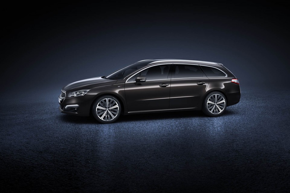 Photo officielle profil Peugeot 508 SW restylée (phase 2) - 201