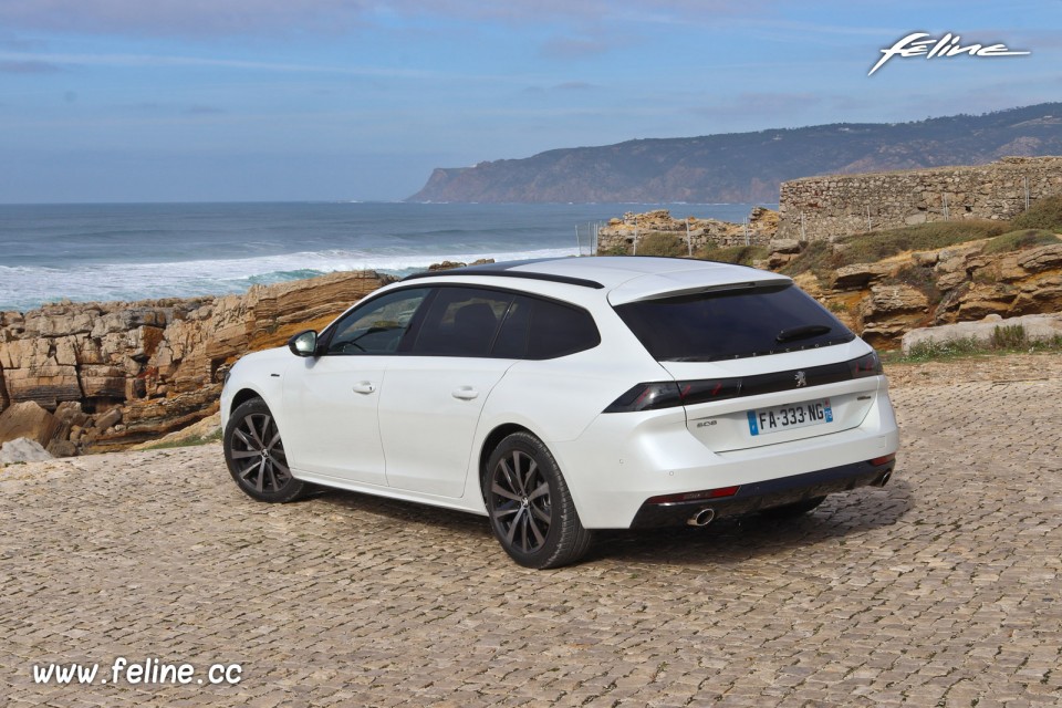 Photo Peugeot 508 SW II GT Line Blanc Nacré (2019)