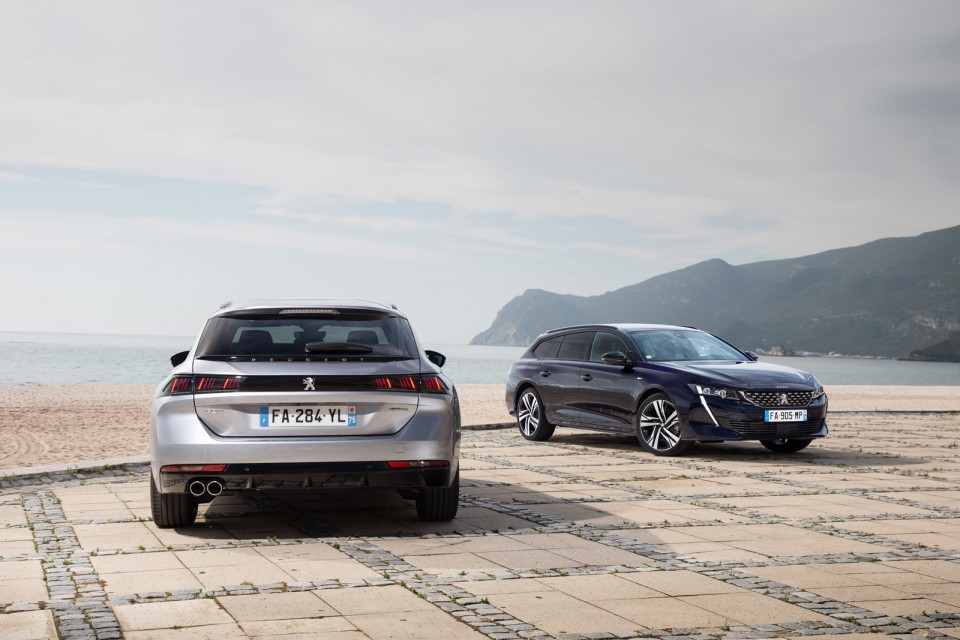 Photo officielle Peugeot 508 SW - Essais presse 2018