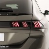 Photo feu arrière LED 3D Peugeot 508 SW II GT Gris Amazonite (2