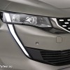 Photo signature lumineuse LED avant Peugeot 508 SW II GT Gris Am