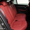 Photo banquette arrière cuir Sellier rouge pourpre Peugeot 508