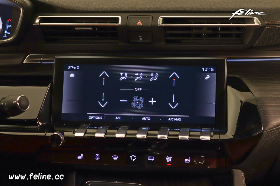 Photo climatisation écran tactile Peugeot 508 SW II GT Gris Ama