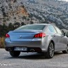 Photo 3/4 arrière Peugeot 508 GT restylée Gris Artense