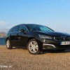 Photo 3/4 avant Peugeot 508 SW restylée Noir Perla Nera