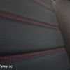 Photo détail surpiqûres rouges cuir Peugeot 508 GT restylée