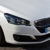 Photo bouclier avant Peugeot 508 restylée Blanc Nacré - Essais