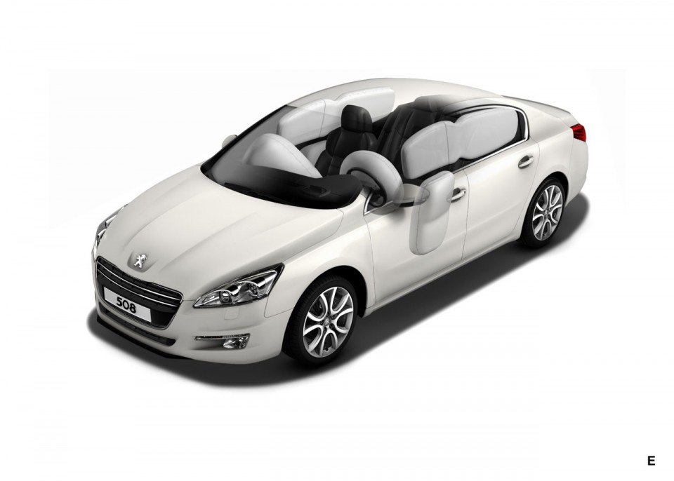 Photo officielle Airbags Peugeot 508 I - 1-042
