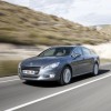 Photo officielle 3/4 avant dynamique Peugeot 508 Gris Thorium I - 2-008