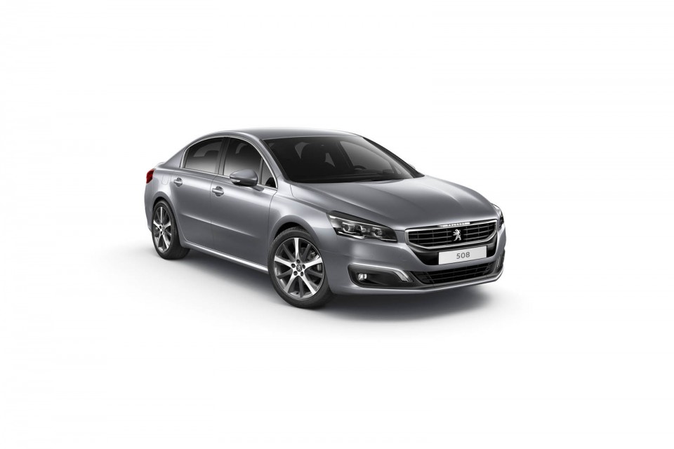 Photo officielle 3/4 avant Peugeot 508 restylée (phase 2) - 201