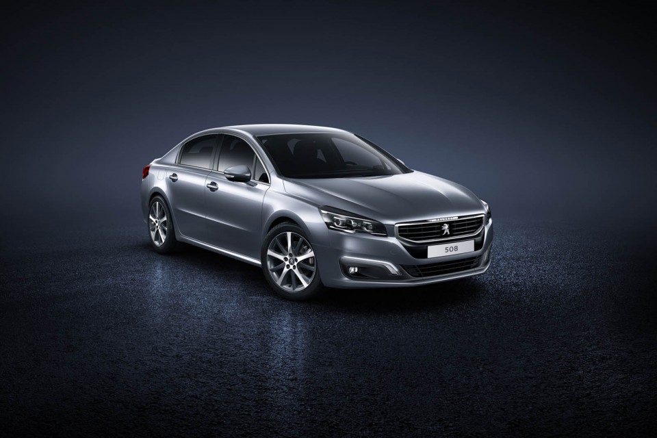 Photo officielle 3/4 avant Peugeot 508 restylée (phase 2) - 201